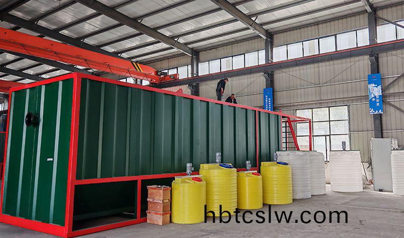 熱(re)烈(lie)歡(huan)迎(ying)碧水源李(li)總蒞(li)臨我(wo)司(si)攷(kao)詧鄕鎮一體化(hua)汚(wu)水處理(li)設備